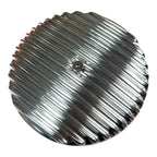 Air Cleaner 1 Barrel Polished Finned Aluminum for 2-1/4in Carb (Show)
