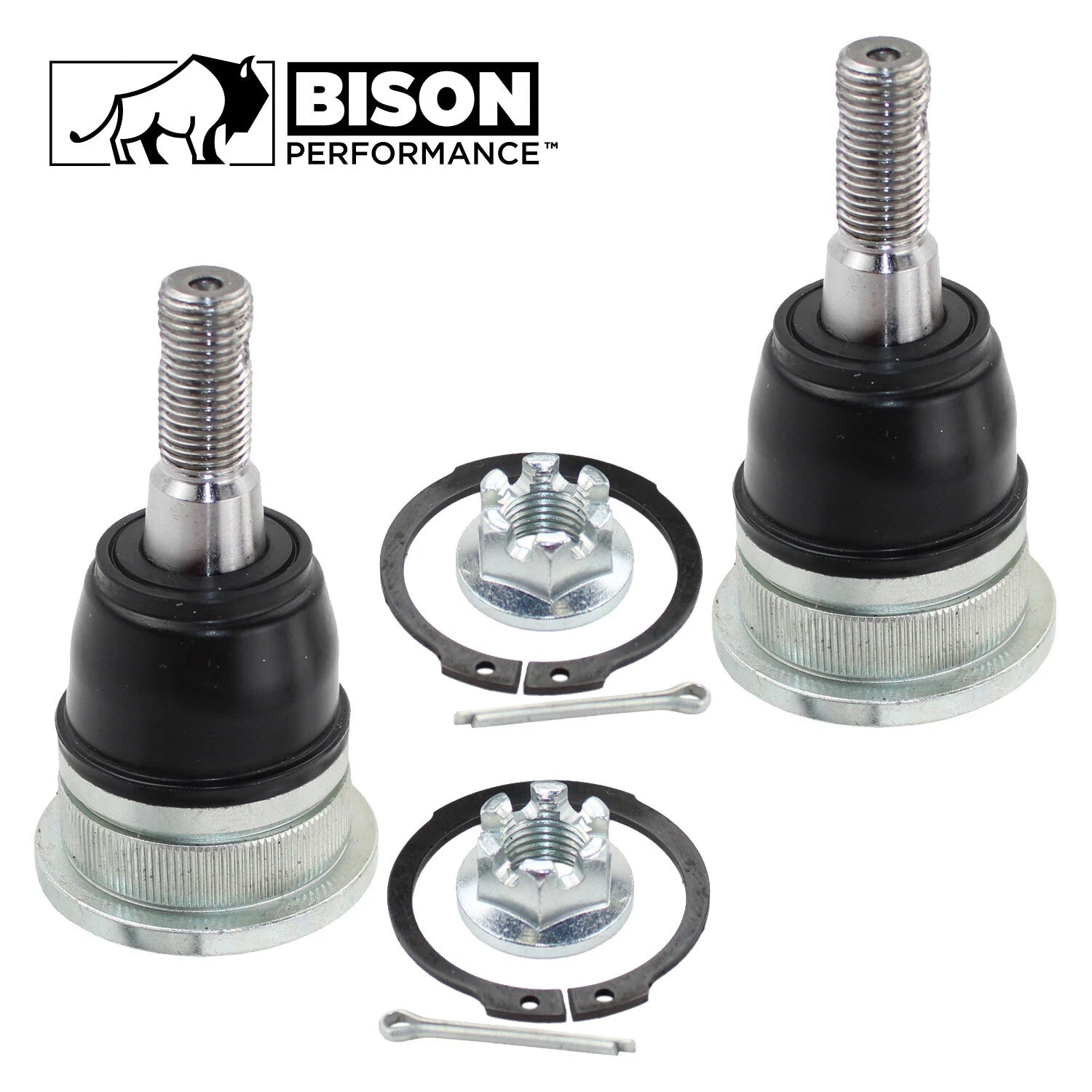 2X Front Upper Ball Joints for Dodge Ram 1500 2500 3500 (2002–2023)