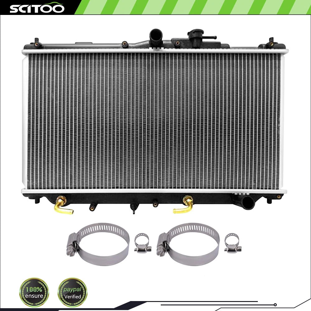 Radiator for Honda Accord (1990–1993) & Honda Prelude (1992–1996) w/ Hose Clamp