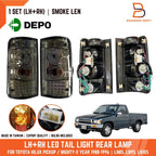 DEPO  Smoke LED Taillights for Toyota Hilux Ute (1988-1997)