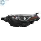 LED Headlight for Toyota Corolla SE XSE XLE (2017–2019) Black Left Side