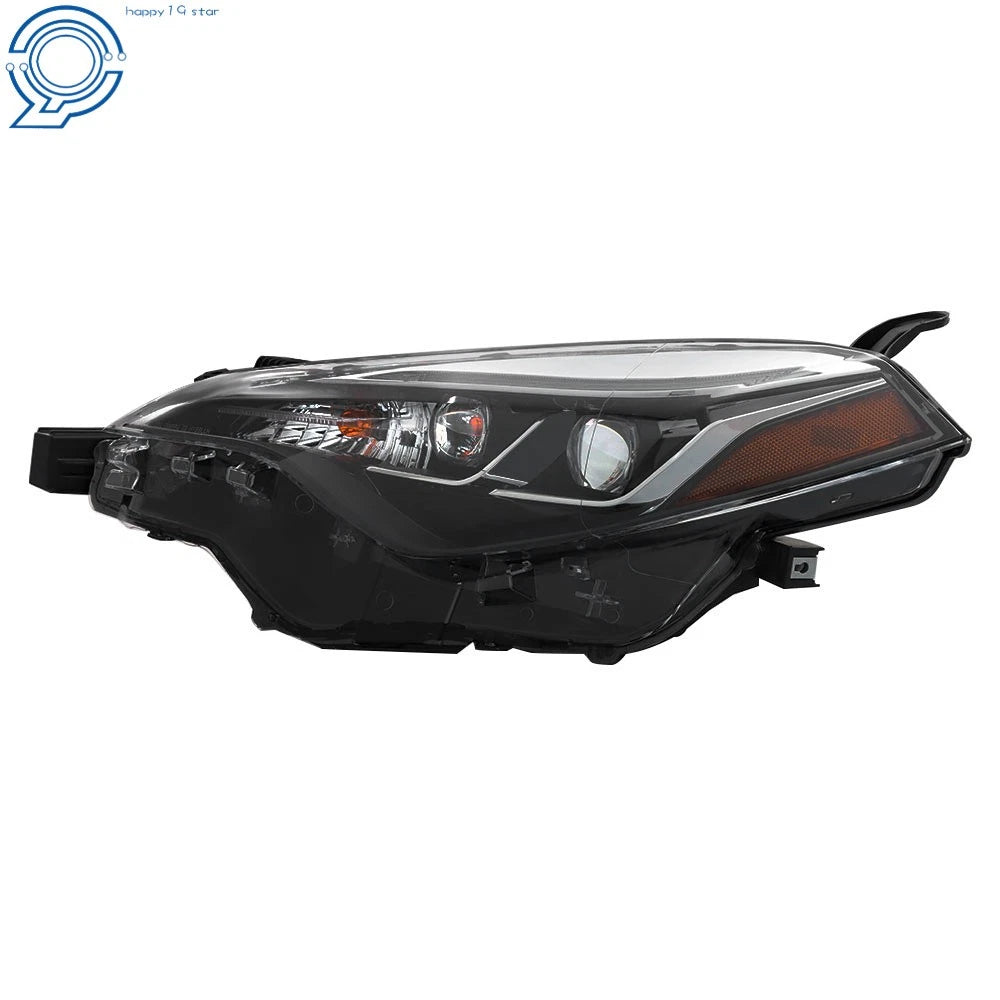 LED Headlight for Toyota Corolla SE XSE XLE (2017–2019) Black Left Side