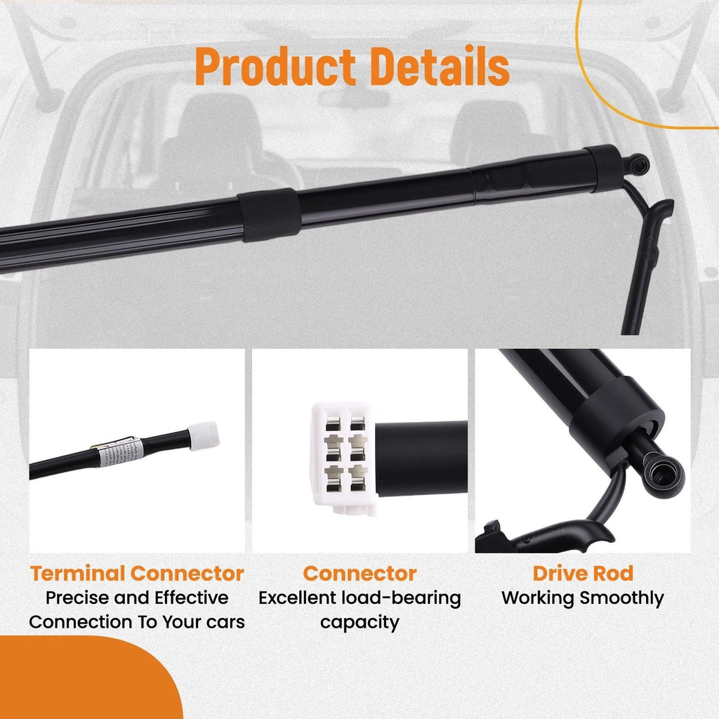 2X Rear Tailgate Lift Support Strut for Highlander 2014–2018