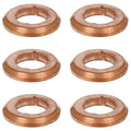 Set of 6 Fuel Injection Nozzle Holder O-Rings for Amarok, A6 Quattro, Q5 V6