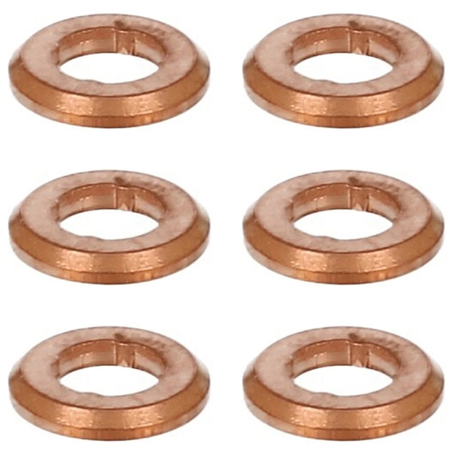 Set of 6 Fuel Injection Nozzle Holder O-Rings for Amarok, A6 Quattro, Q5 V6