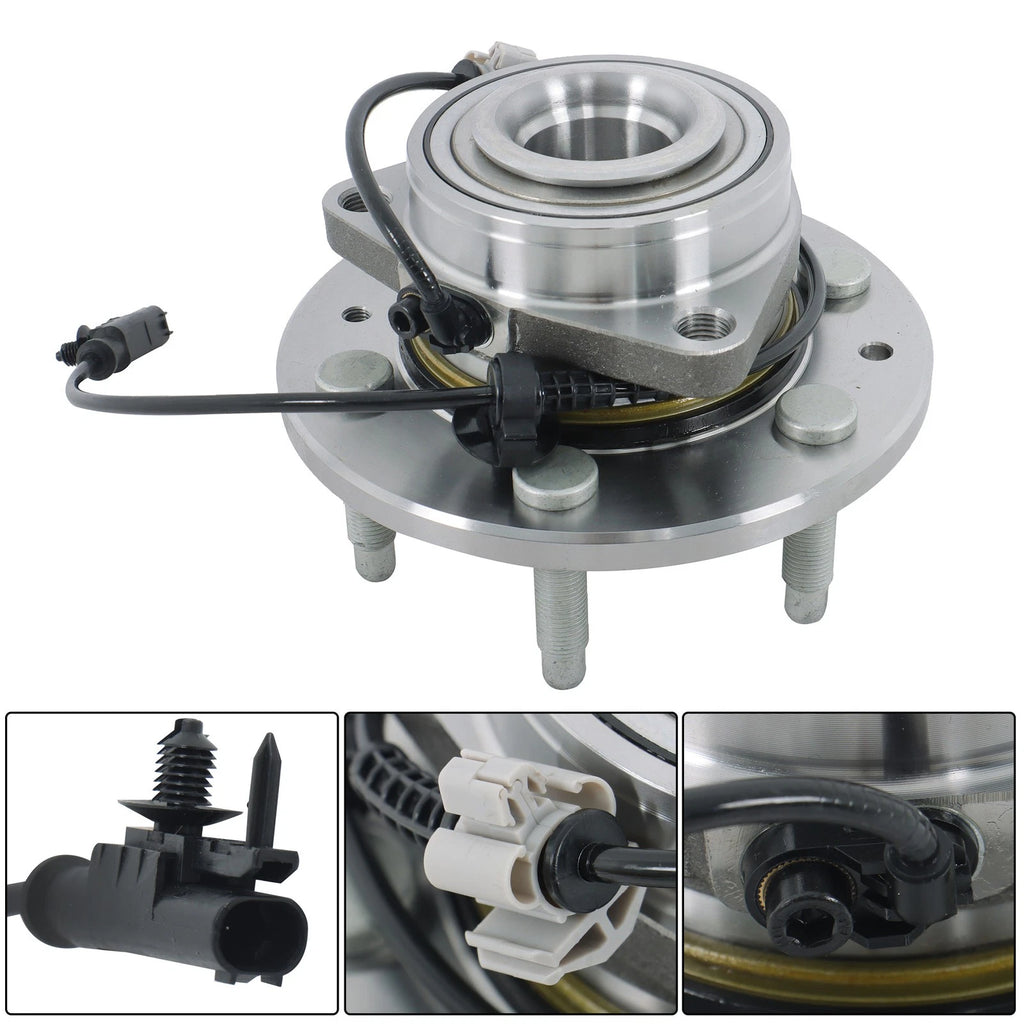 Front Wheel Bearing Hub Assembly for Chevy Avalanche Silverado 1500 (2001-2013)