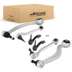 Front Lower Control Arms & Outer Tie Rod End Links for Cadillac ATS (2013–2019) RWD