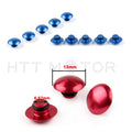 Round Bolt Cap Screw Cover Blue for 8mm Allen Bolts (M6 Allen Key)