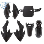 Fender Fairing for Honda XR50 CRF50 SDG SSR 107 125 (2000–2023) Black