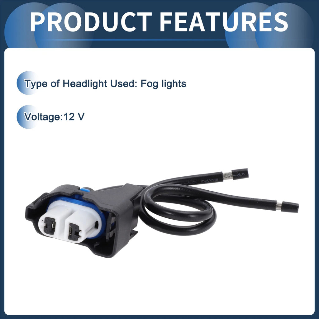 Headlight Wiring Harness Assembly for Ford Mustang (2015–2017) Fog Lights
