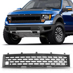 Bumper Grille for Ford F-150 (2010–2014) - Black Textured Plastic