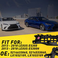 Front Bumper Retainer Bracket Set for Lexus ES350 ES300h (2013–2018)