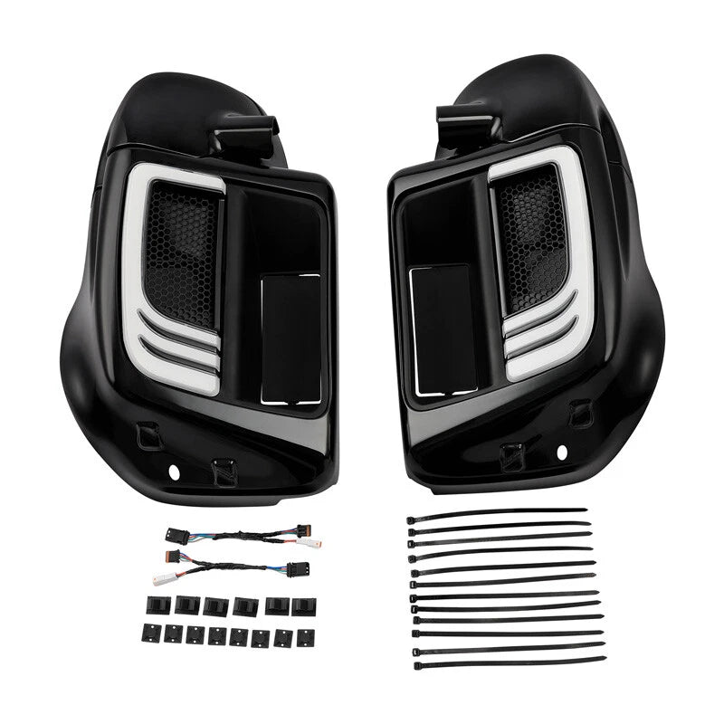 Lower vented leg fairing & turn light for Harley Street Road Glide (2014–2024)