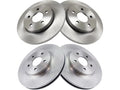 Set of 2 Front and Rear Brake Rotors for Jaguar X Type (2002–2008) GR359SC