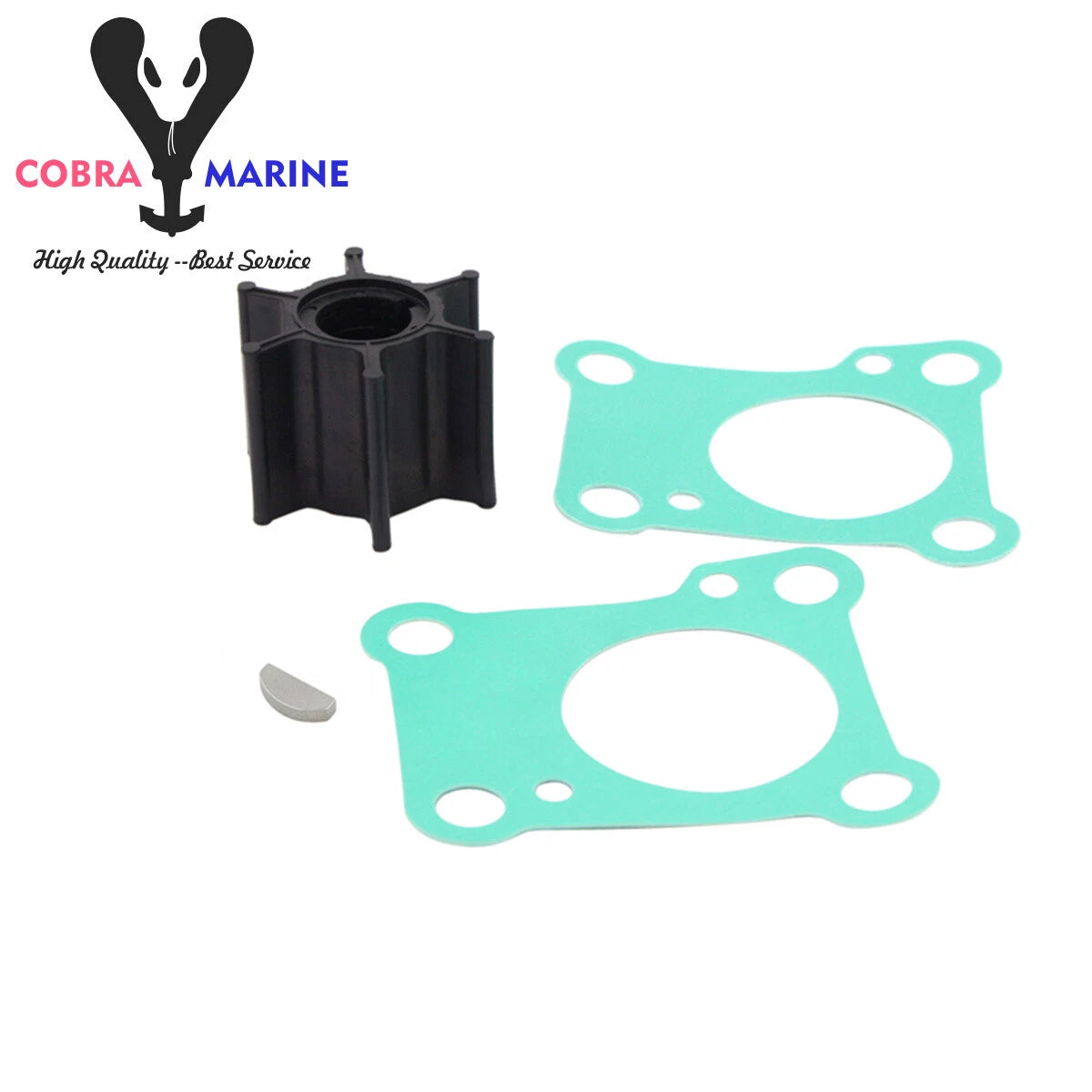Water Pump Impeller Service Kit for Honda BF9.9A BF15A (1999–2023) 06192-ZV4-000 18-3280