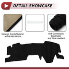 Dashboard Cover Mat for Toyota Yaris Cross (2020–2024) Black Sun Protector