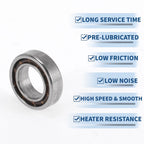 740 Deep Groove Ball Bearings for Scooter Skateboard Wheel (1 Pc)
