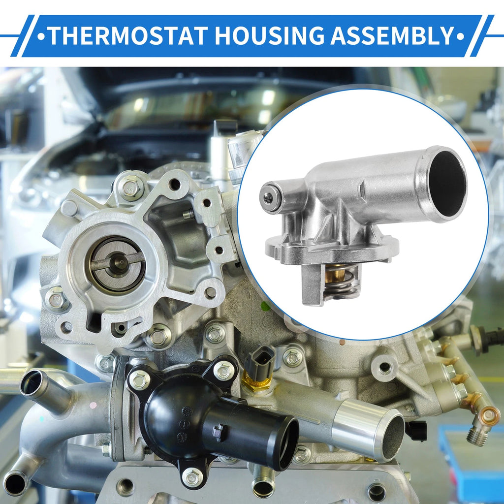 Engine Coolant Thermostat Housing Assembly for Dodge Challenger Charger (2008–2023)