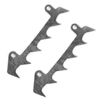 2Pcs Bumper Spike Repair for MS250 MS170 MS230 (018 021 025)