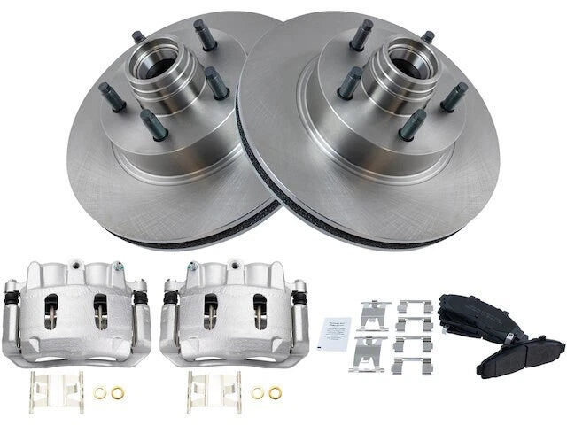Front Brake Pad Rotor Caliper Set for Mazda B2300 RWD (2001–2002) KD156WR