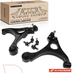 Set of 4 Front Lower Control Arms with Ball Joints for Honda Civic