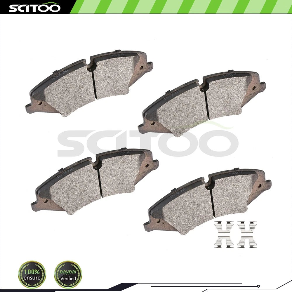 Metallic Brake Pads Front for Land Rover LR4, Range Rover Sport (2010–2016)