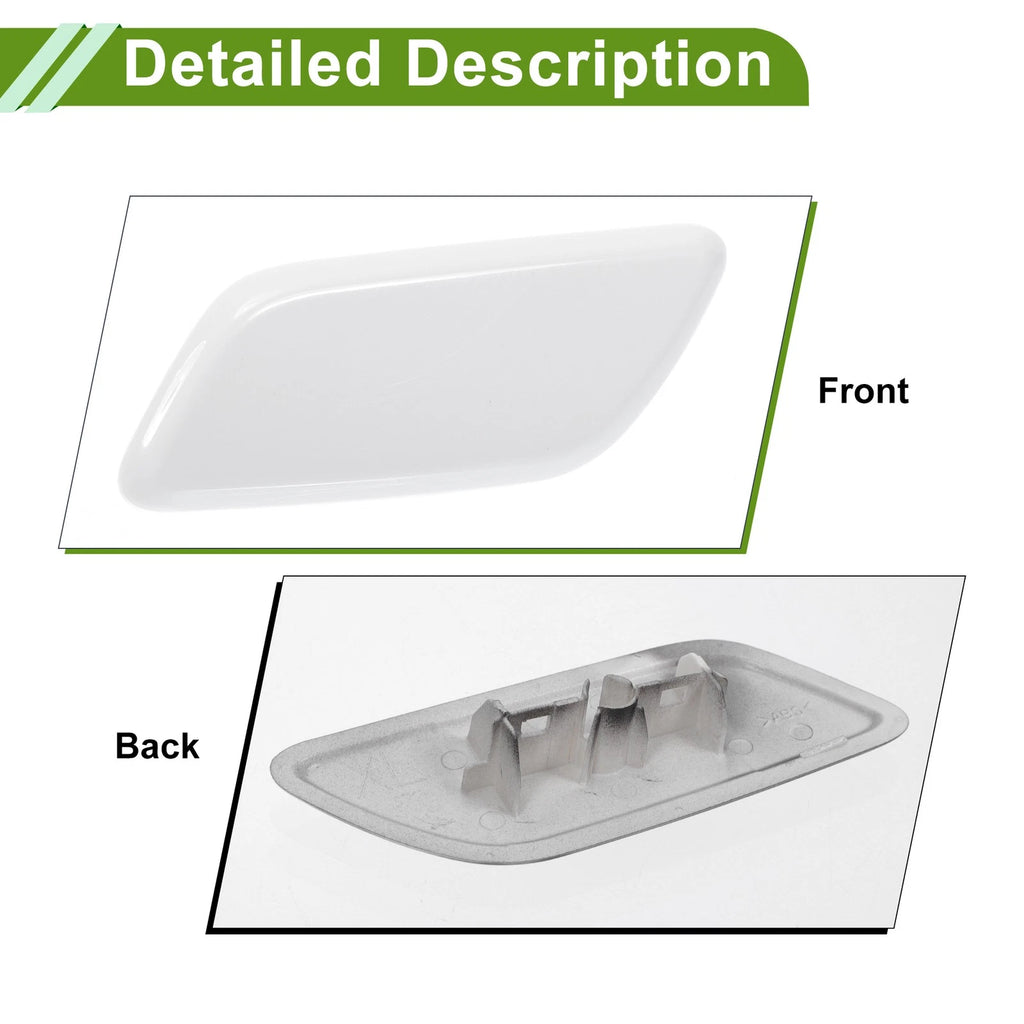 Left Washer Nozzle Cover for Toyota Land Cruiser (2013–2015) 8535460050 Unpainted