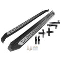 Running Board Side Steps Bar for Toyota Highlander 14-19 74" White&Black