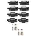 Set of 8 Ignition Coils & Iridium Spark Plugs for Corvette CTS Suburban