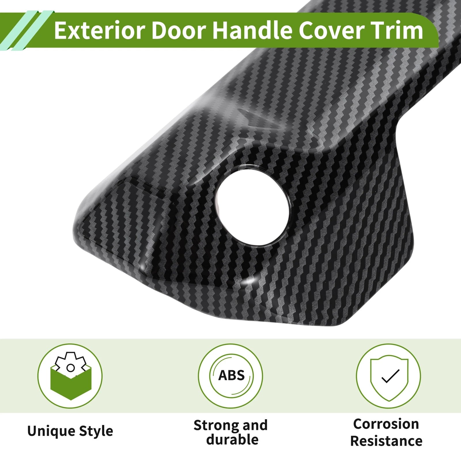 Exterior Door Handle Cover Trim for Toyota Tundra (2022–2025) ABS