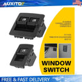 Set of 2 Power Window Switches for VW Beetle (1998–2010) 1C0959855 1C0959527