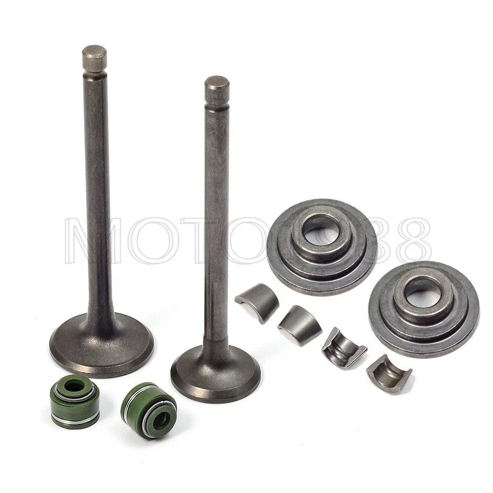 Intake Exhaust Valves with Seals Spring for Honda XR75/80/100/80R (1975–1999)