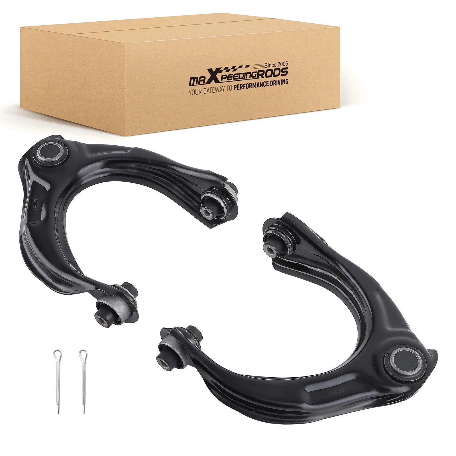 Pair Front Upper Control Arms with Ball Joint for Honda Accord Acura TSX TL (2008–2014)