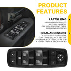 Front Master Power Window Switch for Jeep Cherokee (2014–2017) 68141894AA