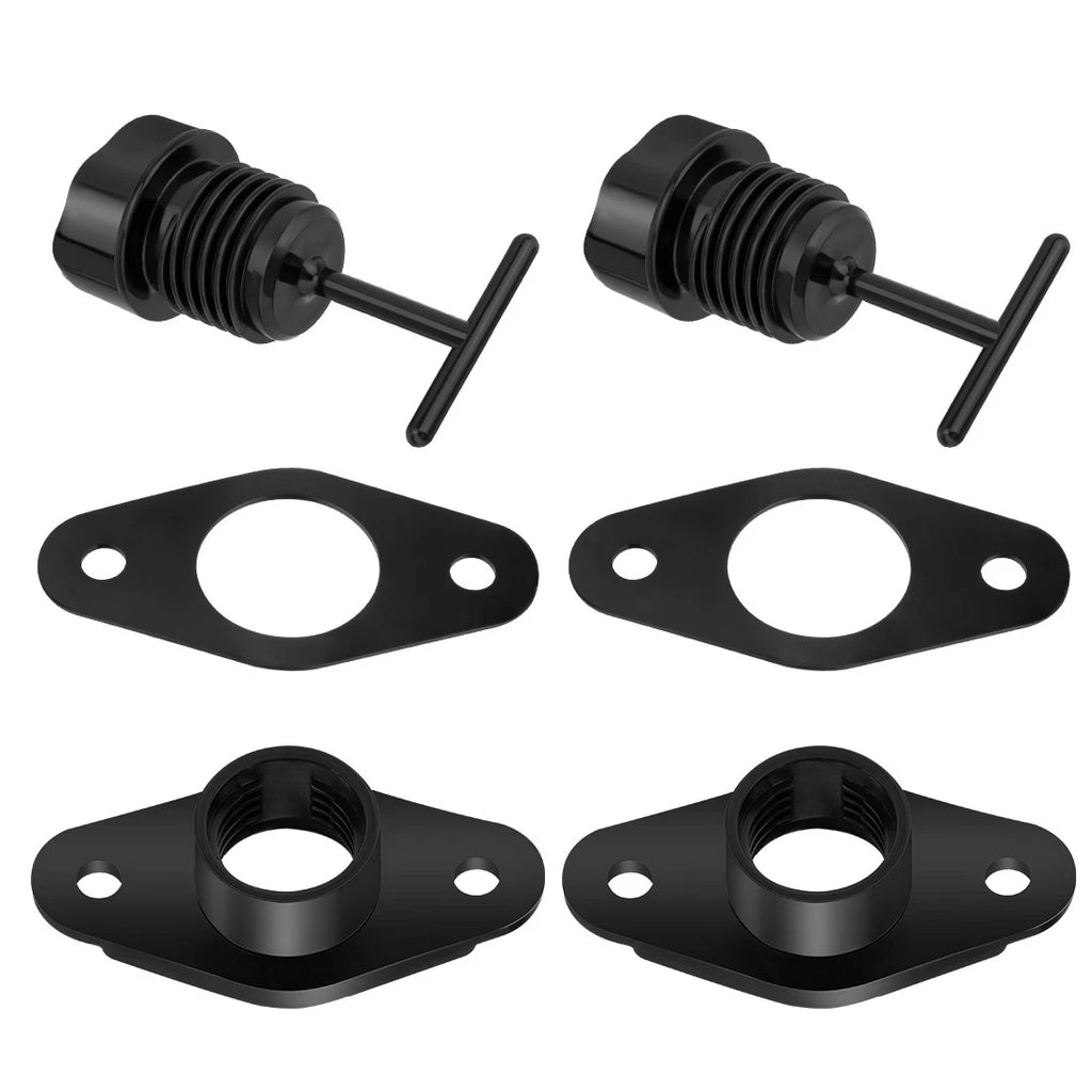 2 Drain Plug Set for Yamaha WaveRunner GP760 800 1200 800R 1300R (1997–2006) EU0-62280-00-00