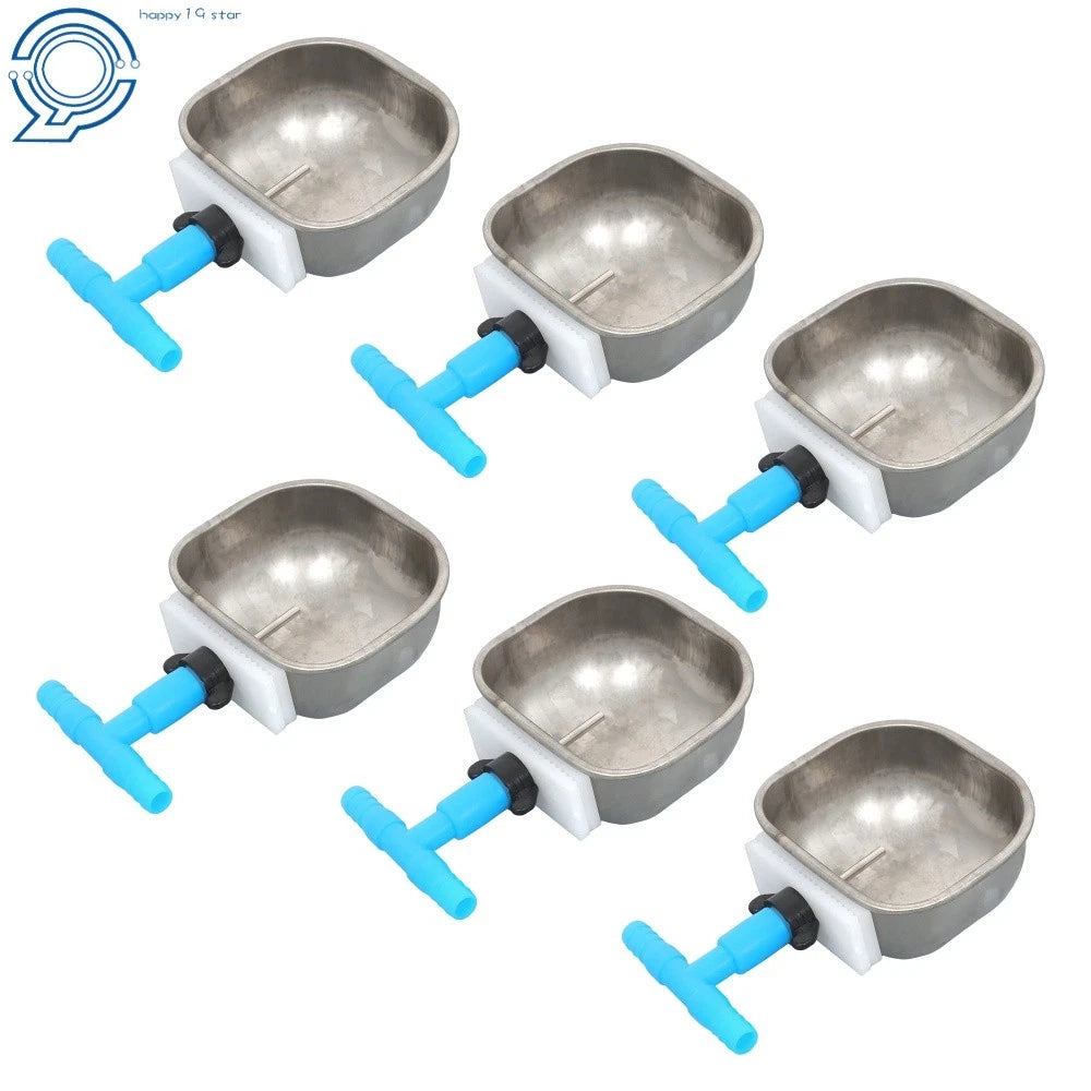 6 Pack Auto-Fill Waterer Kit for Small Animals (Rabbits)