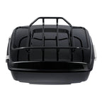 King Trunk & Black Top Rack for Harley Touring Models (2014–2023)