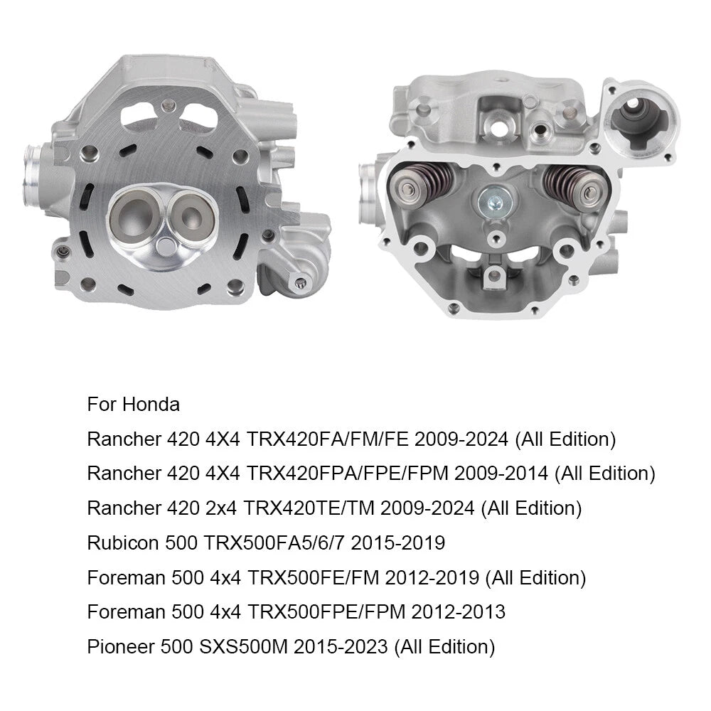 Cylinder Head for Honda Foreman Pioneer TRX500, Rancher TRX420 (2005–2023)