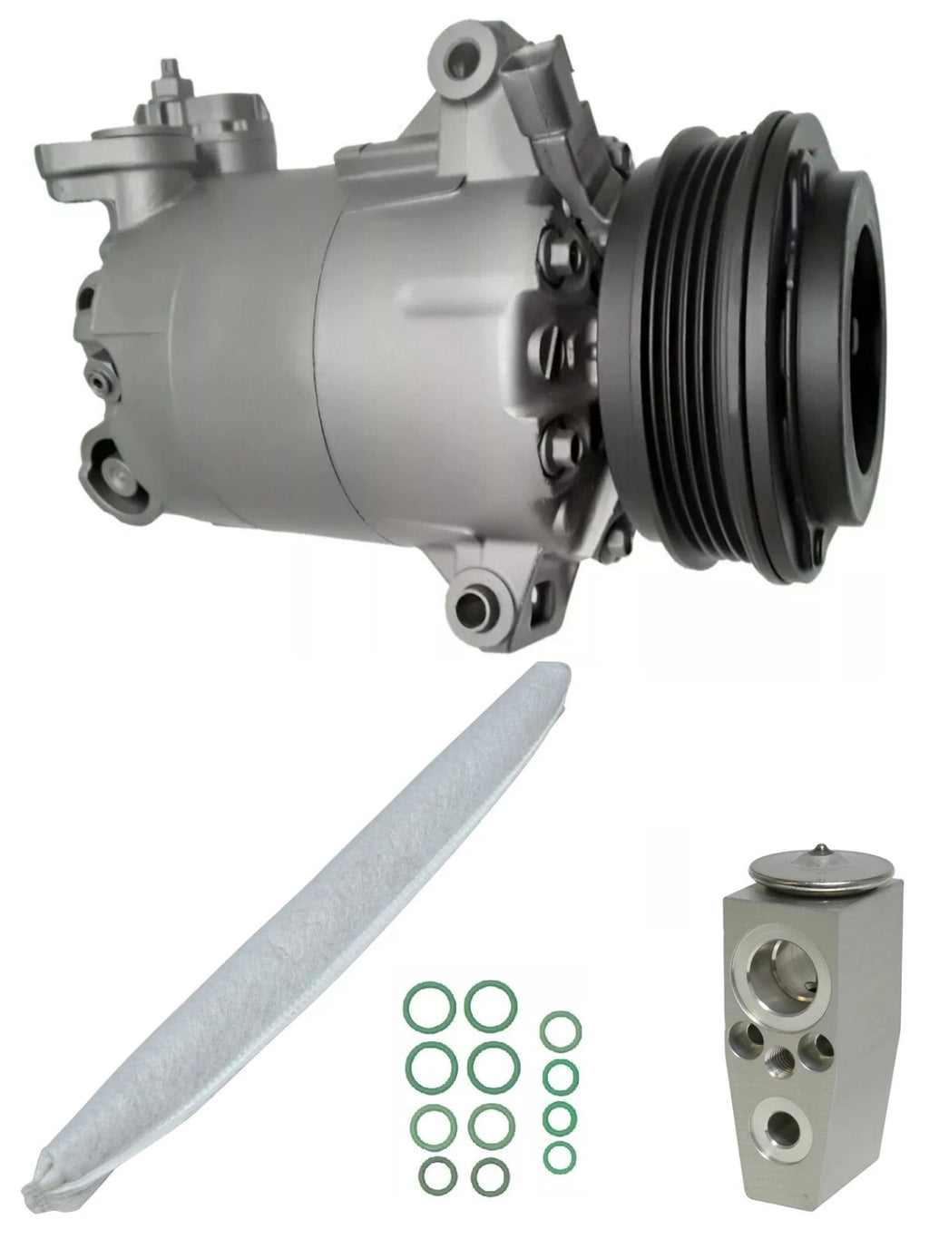 A/C Compressor Kit Replacement for Ford Focus 2.0L Turbo (2017–2017)
