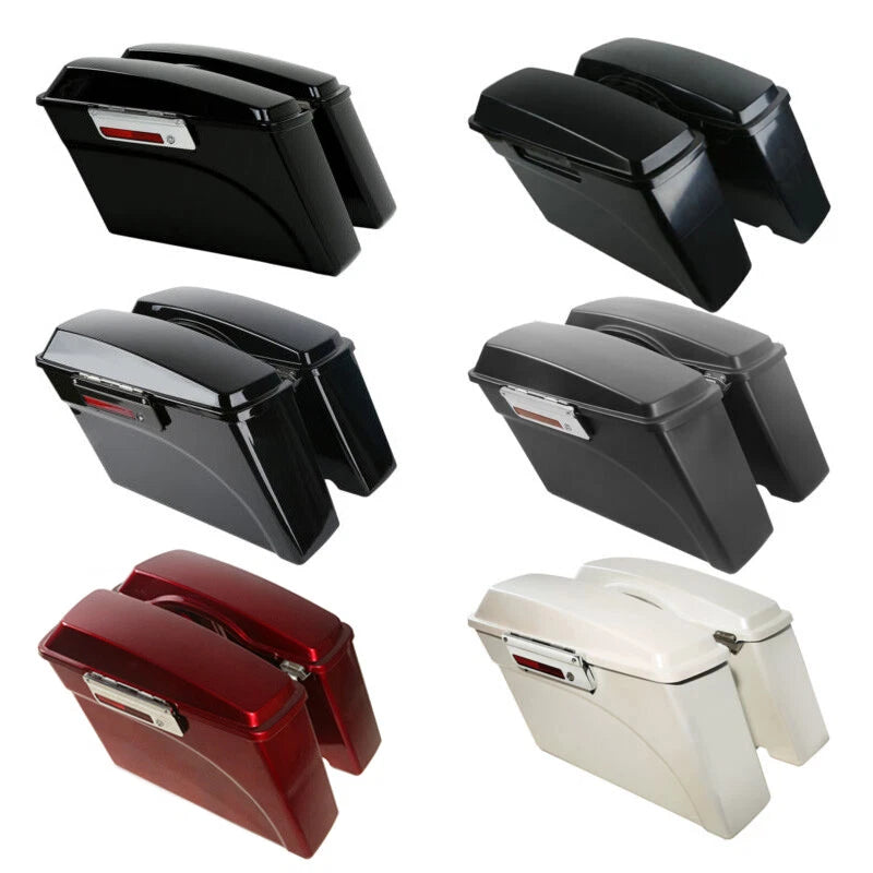 Hard Saddlebags for Harley Touring Electra Road King Street Glide (1994–2013)