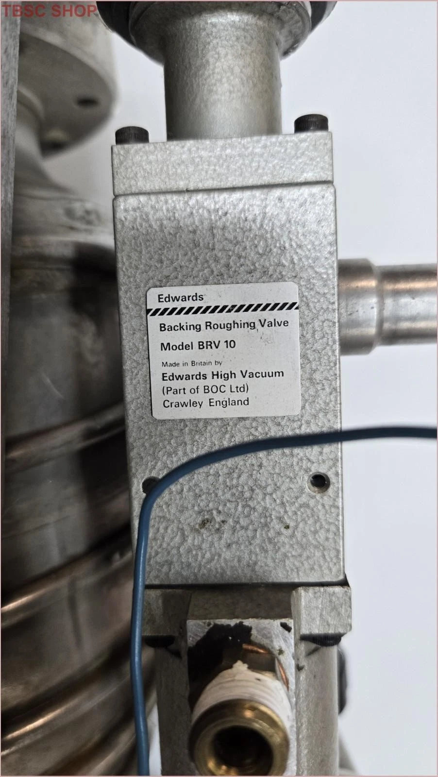 Edwards Oil Diffusion Pump & Backing Roughing Valve BRV10 for