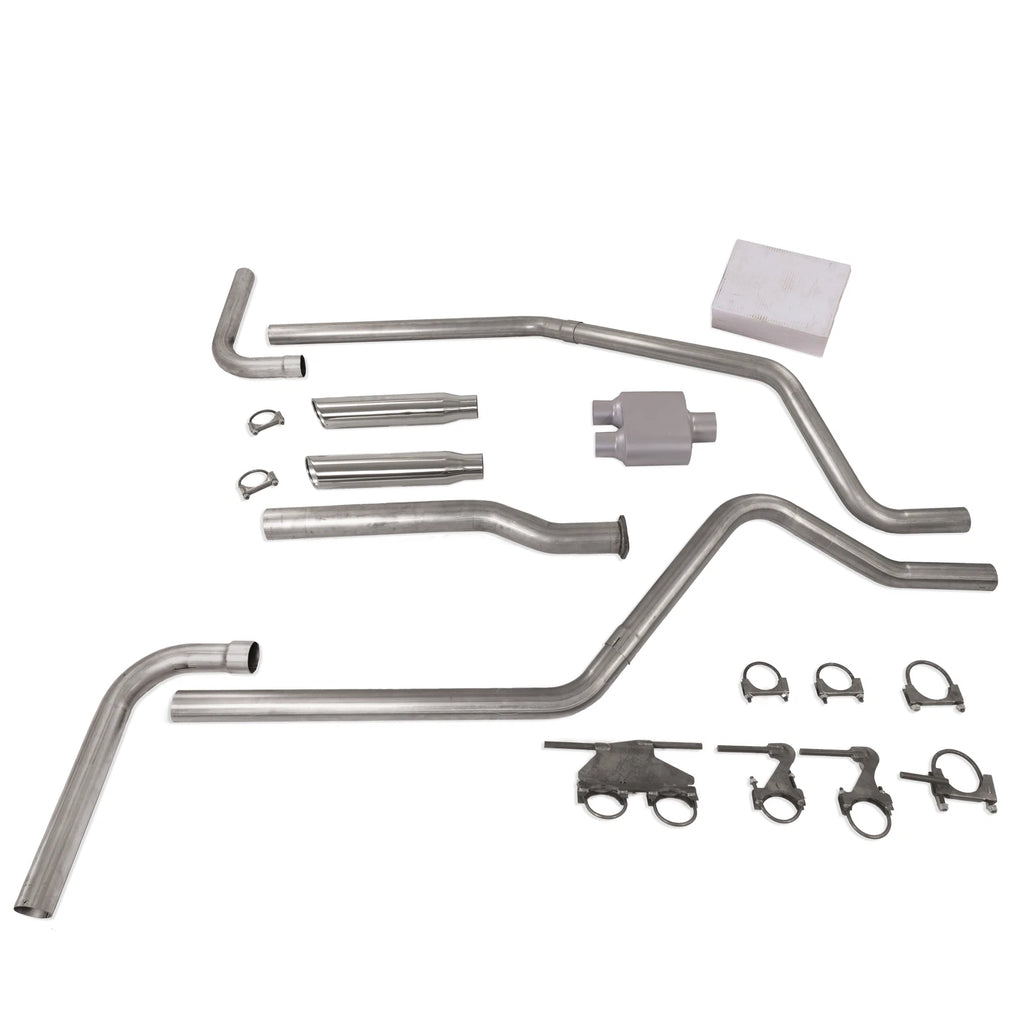 2.5" Dual Exhaust for Dodge Ram 1500 (2019–2025) RLD Clp T Side E
