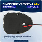 2-Pack LED Docking Lights for Marine (IP66, FO4600-M2)