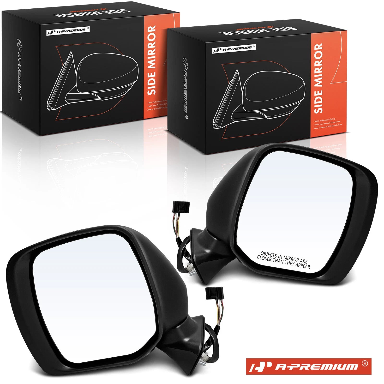 Power Glass Adjust Mirrors for Nissan Quest (2011–2017)
