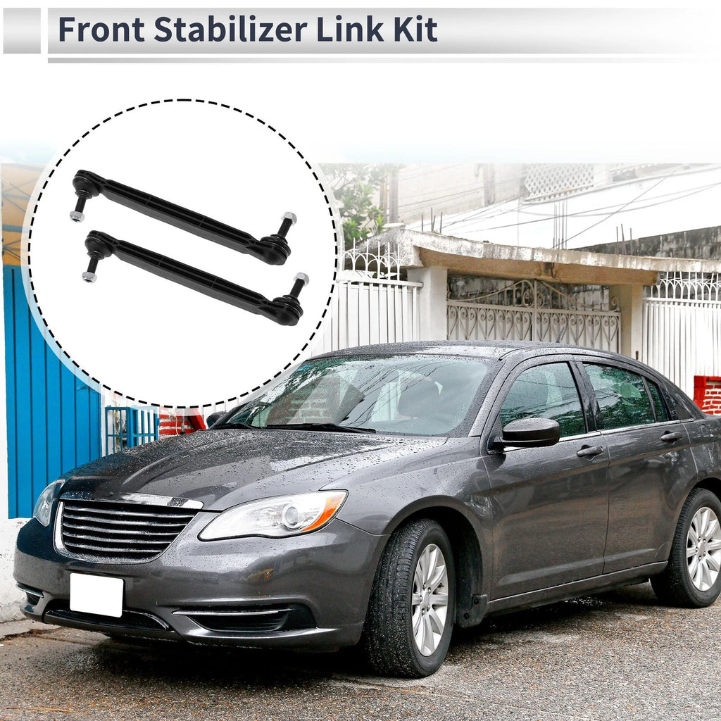 Set of 2 Front Stabilizer Bar Links for Chrysler 200 (2011–2014) No.K750385/51939949