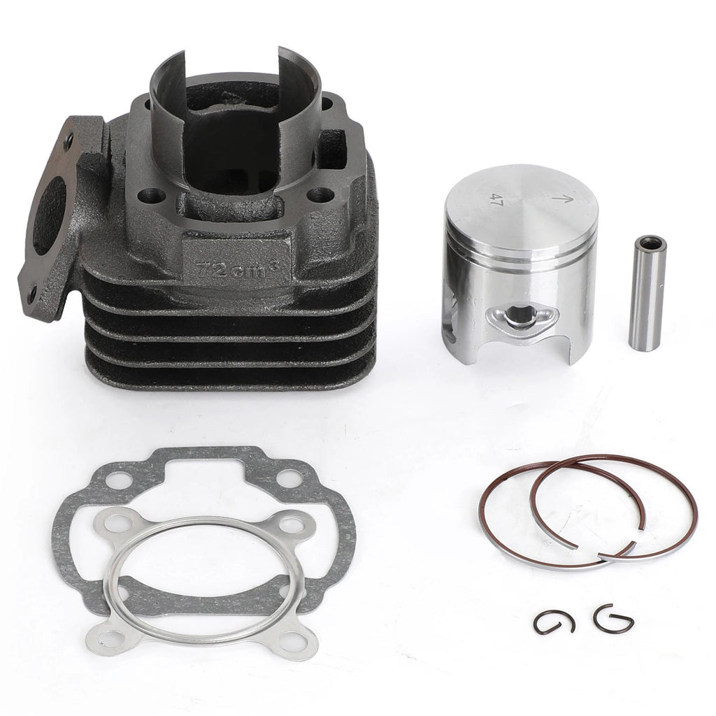 70cc Big Bore Cylinder Kit for Yamaha JOG Zuma 50cc (2 Stroke, 1E40QMB)