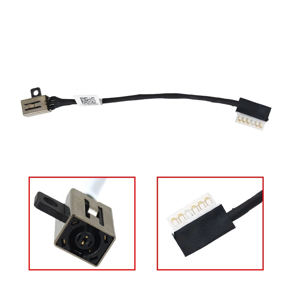 DC IN Power Jack Socket Cable for Dell Inspiron 15 3593 (2019–2019) DC301012300 0228R6 228R6