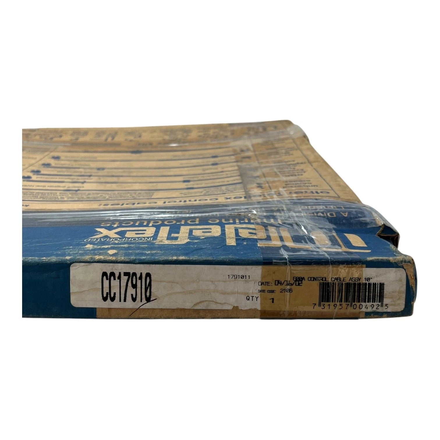 Engine Control Cable 10" for Teleflex Marine (CC17910)