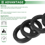 Set of 5 Oil Seal Rotary Shaft Seal NBR Rubber 38x54x10mm