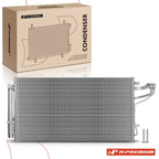 A/C Condenser with Receiver Drier for Hyundai Sonata Kia Optima (2011–2015)